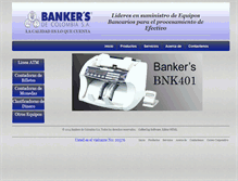 Tablet Screenshot of bankersdecolombia.com